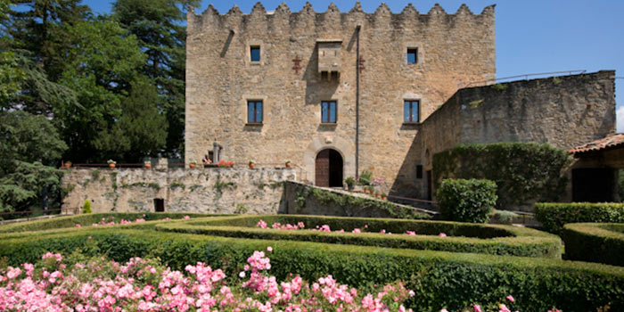 <p>Montesquiu Castle</p>