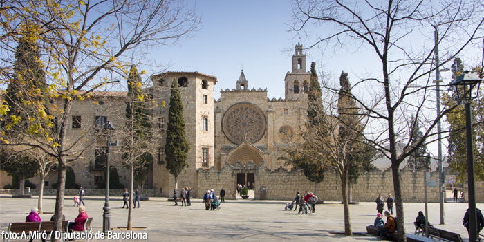 <p>Monastery of Sant Cugat</p>