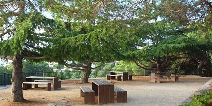 Àrea de pícnic del Parc Forestal de Mataró