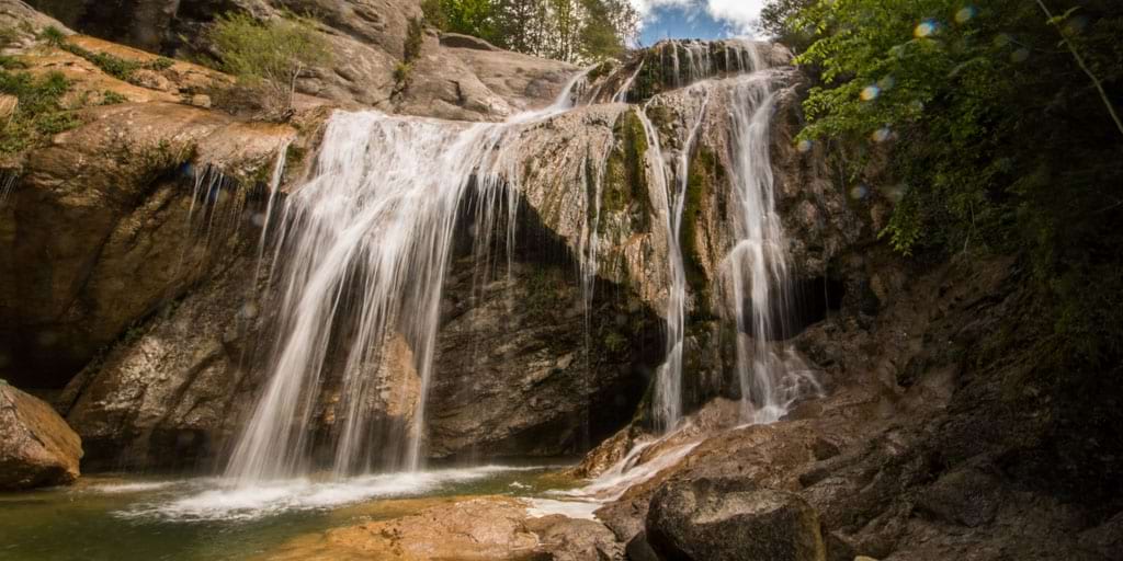 El Salt del Molí, a Vidrà