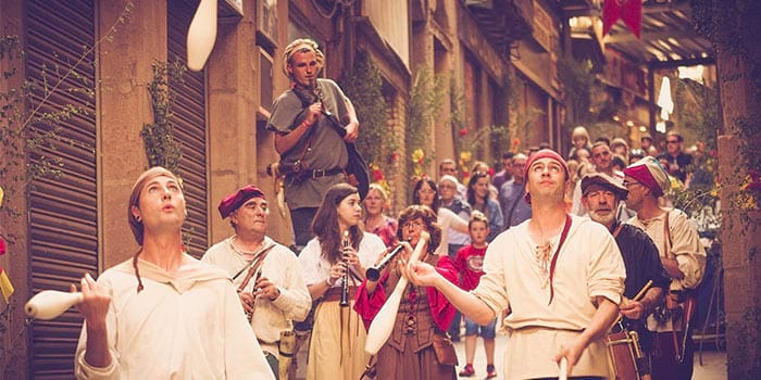 <p>Fira Medieval i Festa de la Sal de Cardona</p>