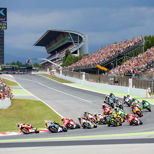 Cursa de motocicletes al Circuit de Barcelona-Catalunya