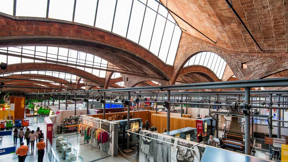 Interior del MNACTEC de Terrassa